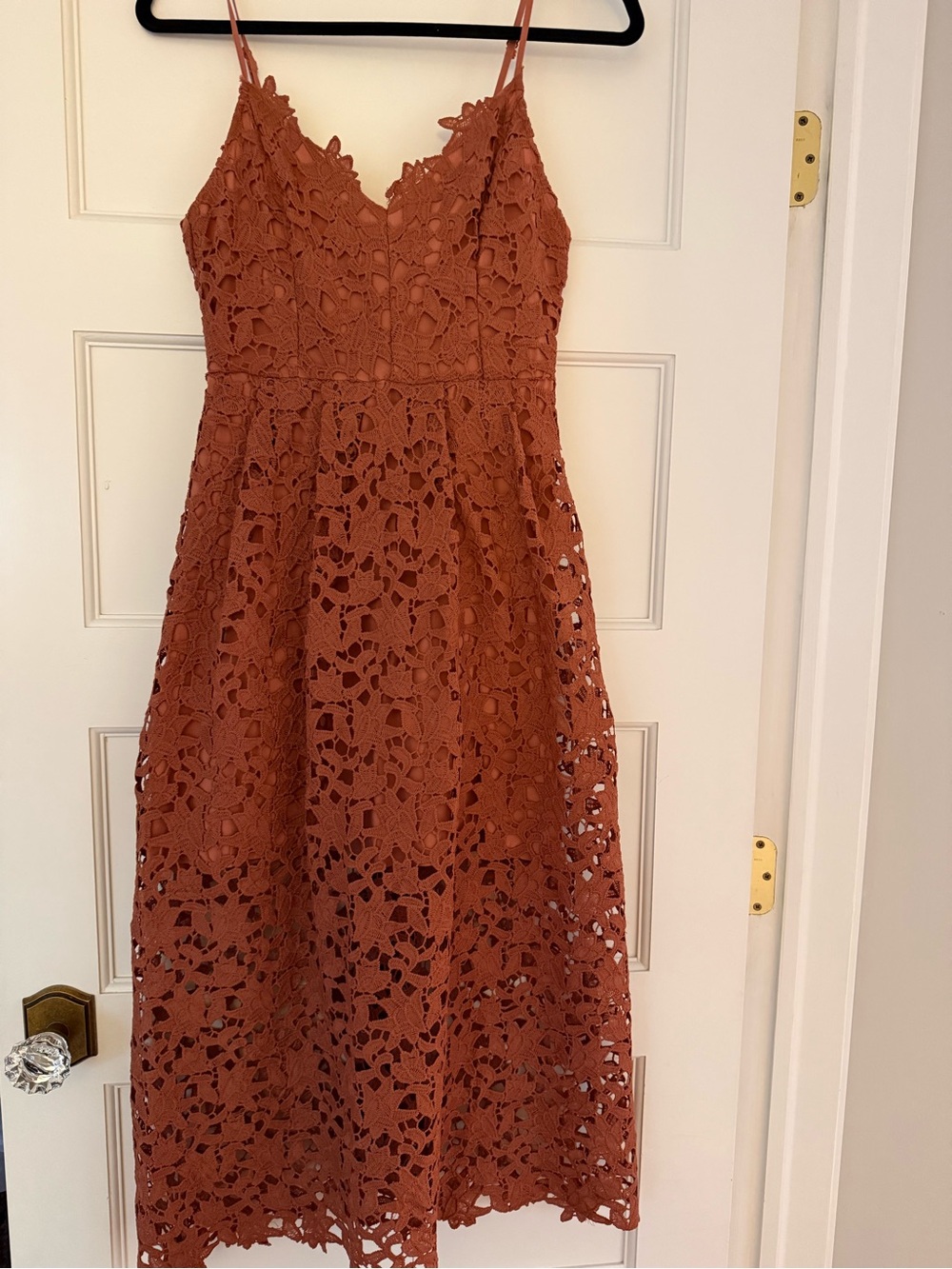 ASTR The Label - Lace Midi Dress - Size Small